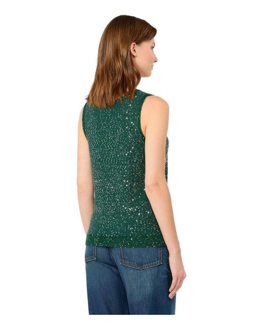 Weekend by Maxmara Green Milord Top