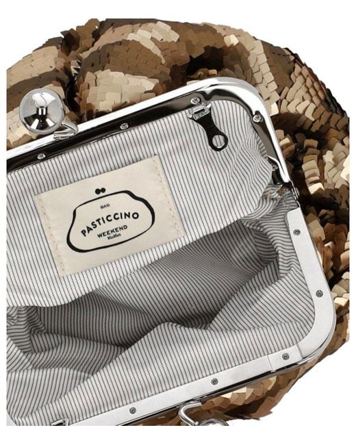 Weekend by Maxmara Natural Pasticcino Barca Small Clutch