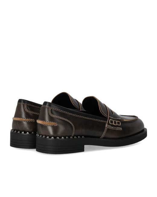 Ash Black Winona Dark Loafer