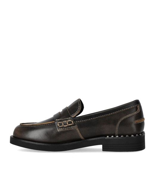 Ash Black Winona Dark Loafer