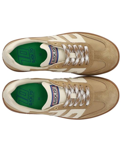 Sneaker Ghost Milk Croc di Back70 in Brown