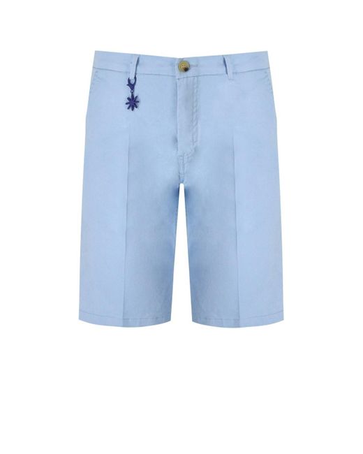 Manuel Ritz Blue Bermuda Shorts for men