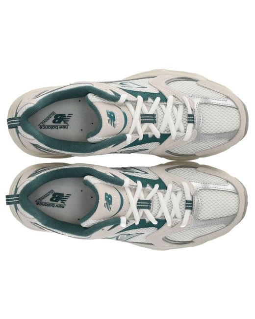 New Balance 530 weiss grün sneaker in Gray für Herren