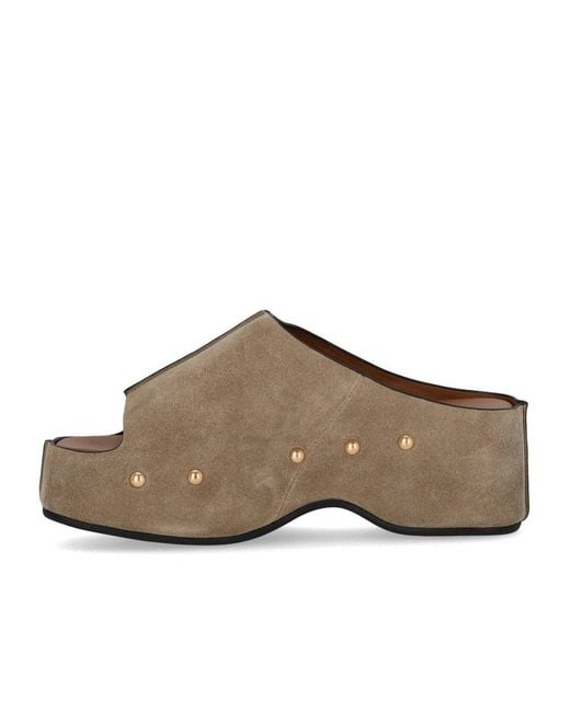 MISS OLIVIA Brown Carola Taupe Mule
