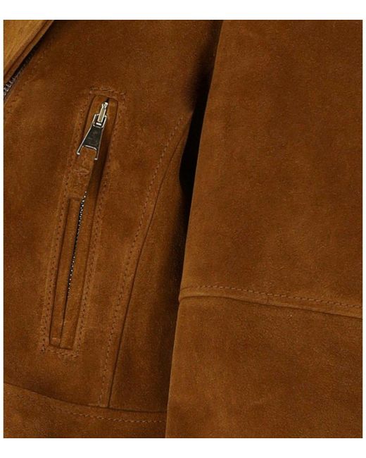 Myskin Brown Fringed Short Jacket
