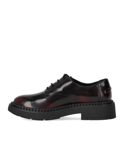 Ash Black Mercury /bordeaux schnürschuh