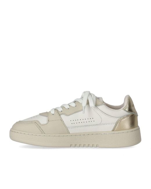 Axel Arigato White Dice lo weiss gold sneaker