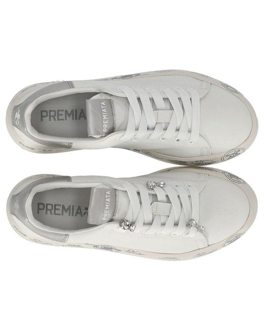 Premiata White Belle 7447 K Sneaker