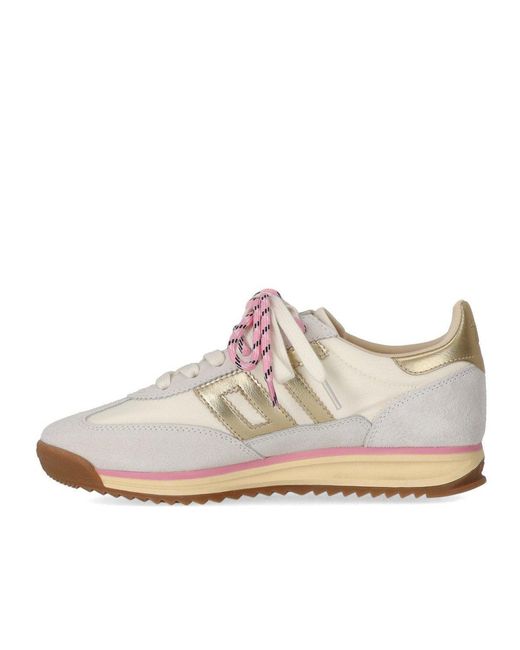 Back70 White Jogger Cream Sneaker