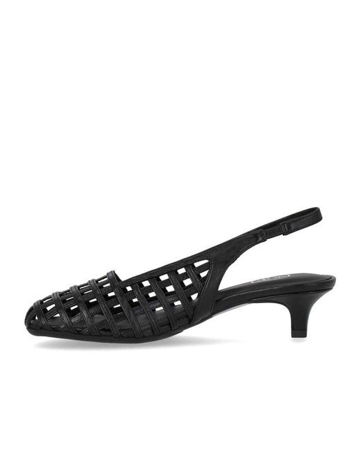 Ash Black Enji Slingback Pump