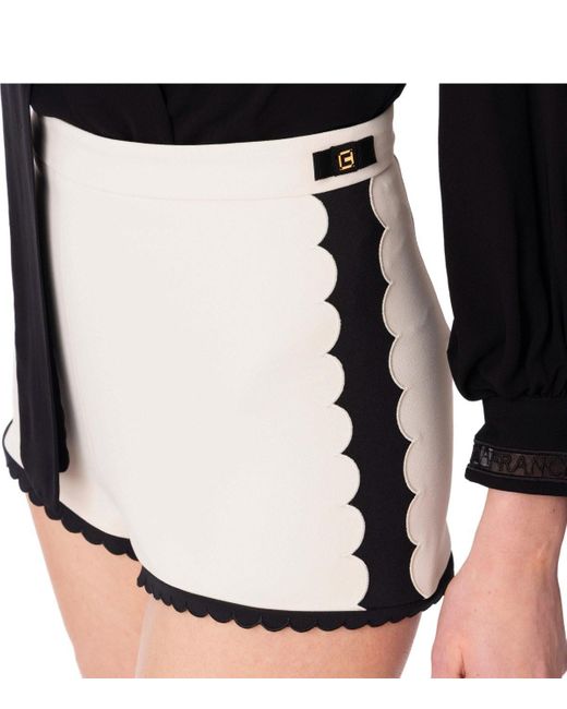 Elisabetta Franchi Natural Butter shorts