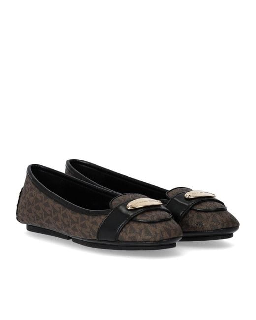 Michael kors on sale fulton flats black