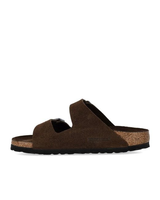 Birkenstock Brown Arizona Carafe Tonal Sandal