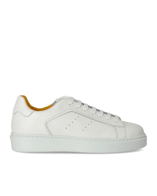 Sneaker tumblet bianca di Doucal's in White da Uomo