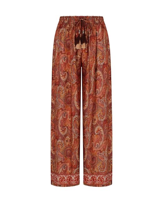 PAHIESA FORMENTERA Red Rust Pants