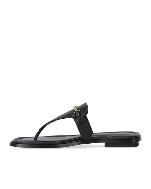 Michael Kors Black Lena Thong Sandal