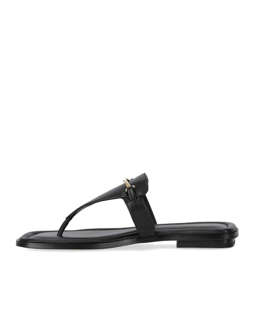 Ciabatta Infradito Lena Nera di Michael Kors in Black