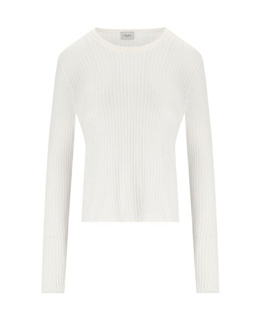 Cruna Talia Boter Top in het White
