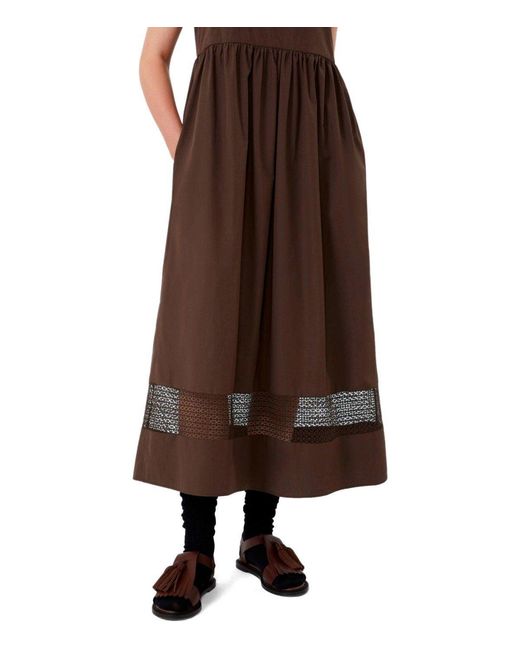 Weekend by Maxmara Brown Gola Chocolate Dress