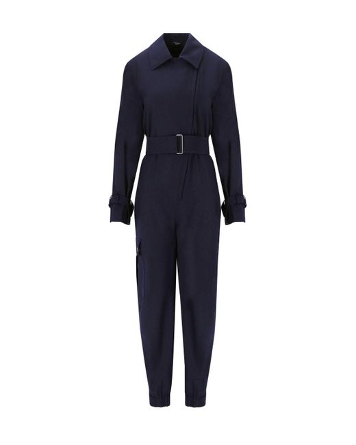 Weekend by Maxmara Drava Marine Jumpsuit in het Blue