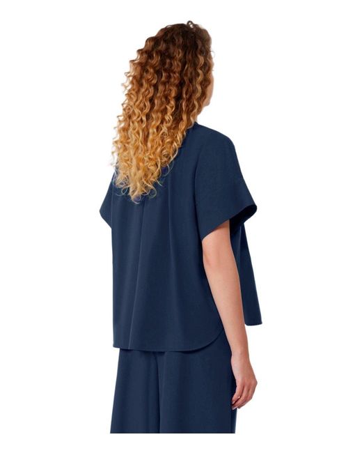 Weekend by Maxmara Blue Educata Shirt