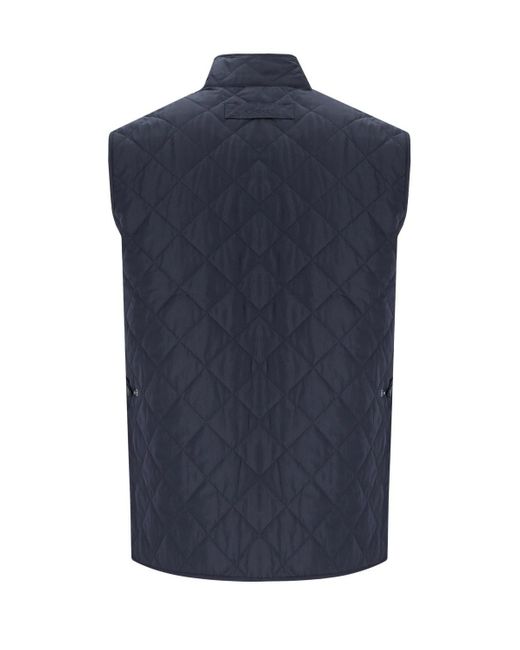 Barbour Blue New Lowerdale Vest for men