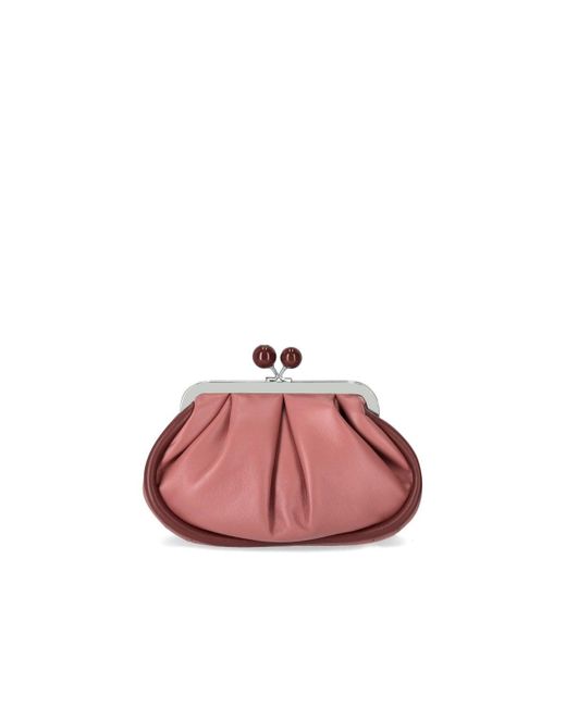 Weekend by Maxmara Pasticcino Phebe Small Pink Clutch Bag