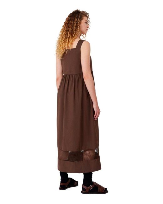 Weekend by Maxmara Brown Gola Chocolate Dress