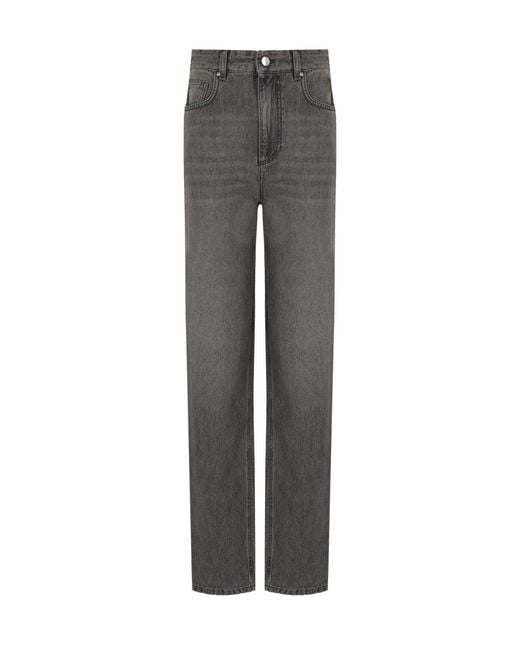 Marella Gray Mom Jeans