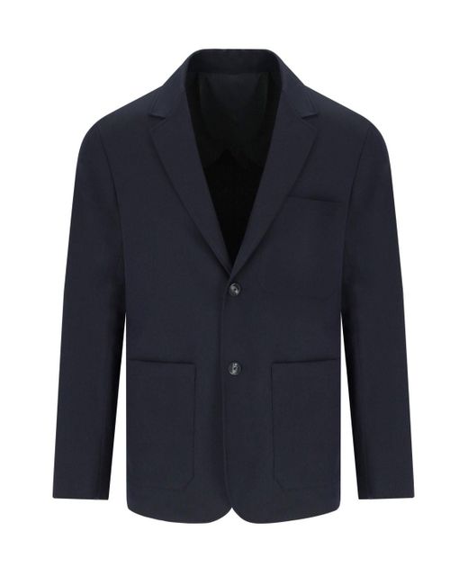 Emporio Armani Marinee Jas in het Blue voor heren