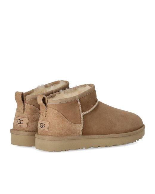 Ugg Brown Classic Ultra Mini Sand Boot