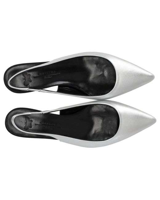 Décolleté Slingback Gallico di Weekend by Maxmara in Metallic