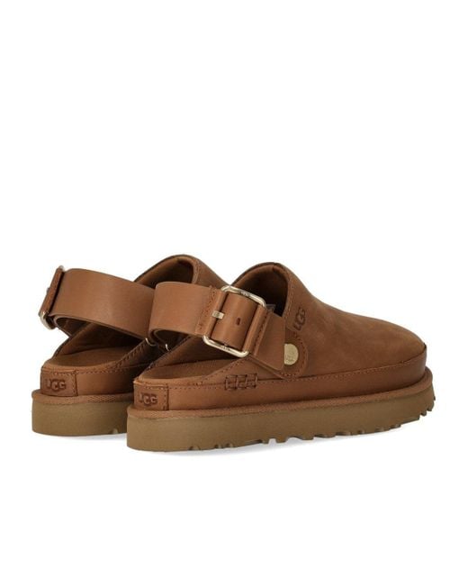 Ugg Brown Goldenstar Villa Chestnut Clog