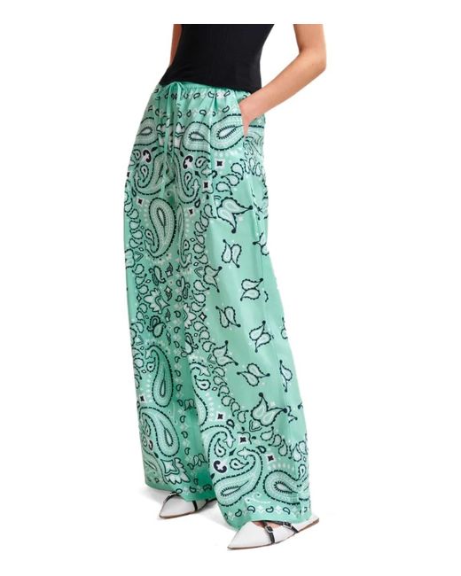 Pantalone Hintwerpen Acqua di Essentiel Antwerp in Green