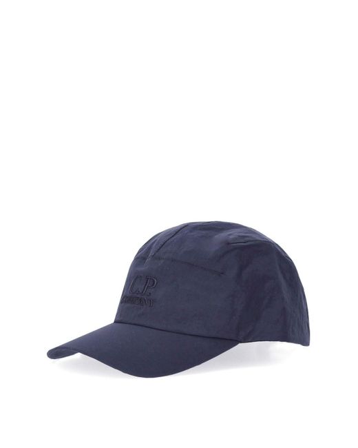 Gorra de baseball chrome-r total eclipse C P Company de hombre de color Blue