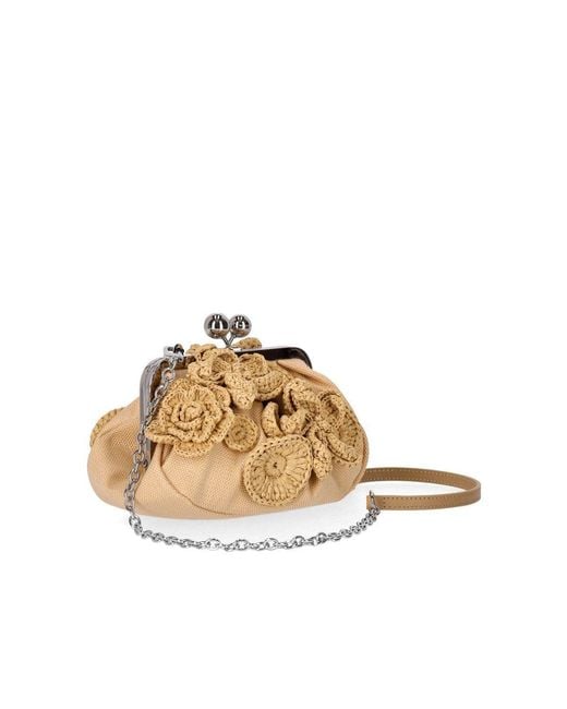 Weekend by Maxmara Natural Pasticcino Comune Small Clutch
