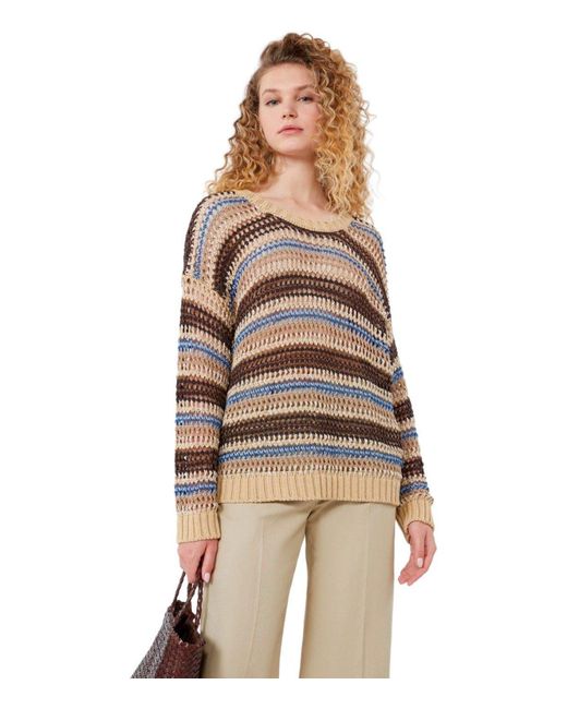 Weekend by Maxmara Gray Onirica Pullover