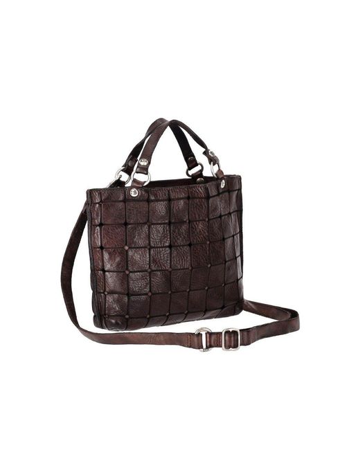 Campomaggi Brown Acacia Handbag