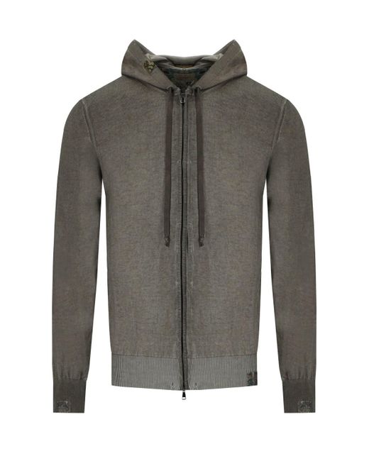 Bob Drop dunkele hoodie in Gray für Herren