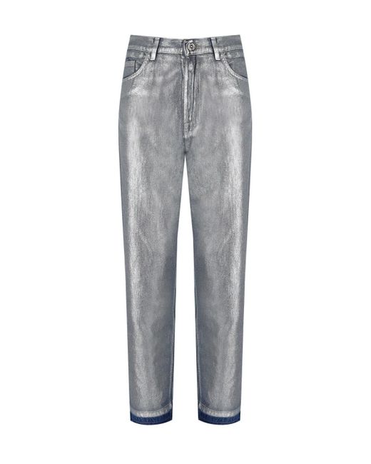 Pantaloni Jeans di Elisabetta Franchi in Gray
