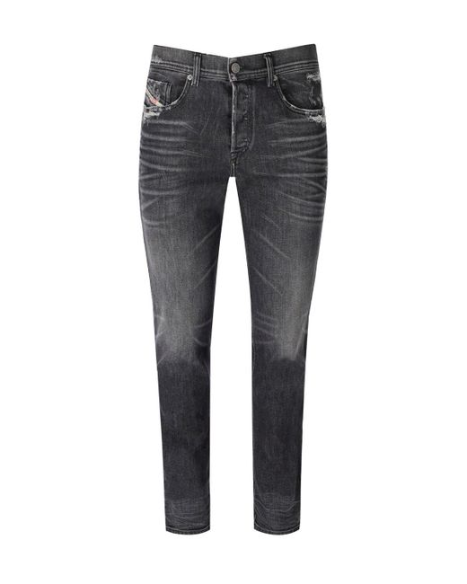 DIESEL 2023 d-finitive anthrazite jeans in Gray für Herren