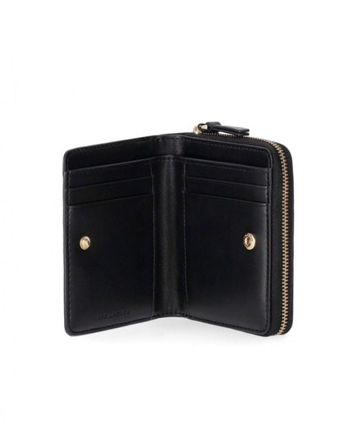 Marc Jacobs Black Mini Compact Wallet