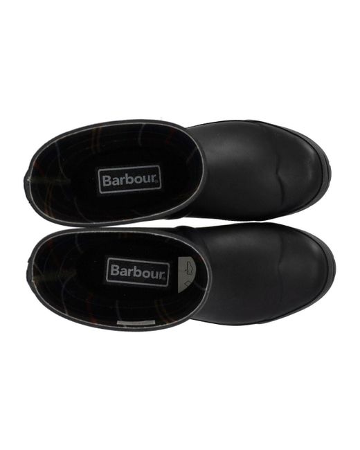 Barbour Wellington Banbury Black Boot