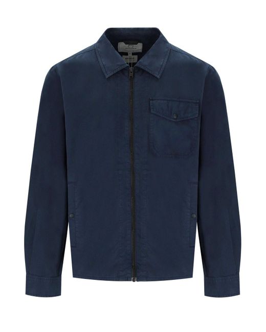 Woolrich Overhemd-stijl Jas in het Blue voor heren