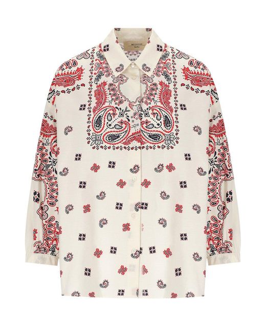 Weekend by Maxmara Pink Adda Ivory Shirt