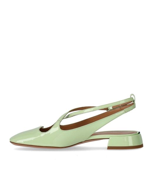 A.Bocca Two For Love Lichte Slingback Pump in het Green