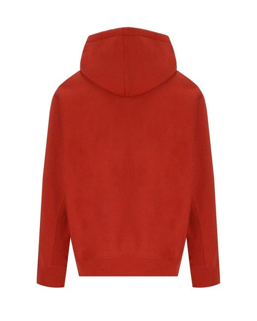 Carhartt Red American Script Oxide Hoodie for men