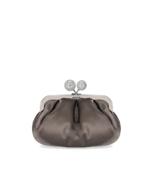 Bolso clutch pasticcino emmy small piombo Weekend by Maxmara de color Brown