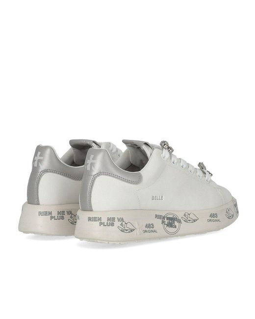 Premiata White Belle 7447 K Sneaker
