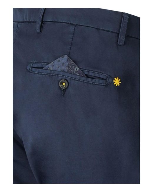Manuel Ritz Blue Trousers for men